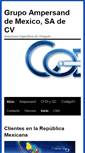Mobile Screenshot of grupoampersand.com